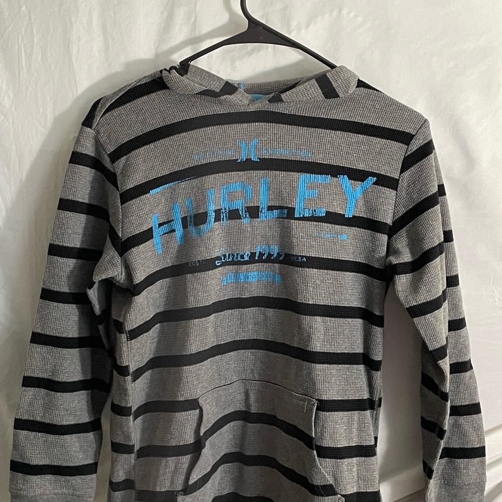 Hurley striped hoodie